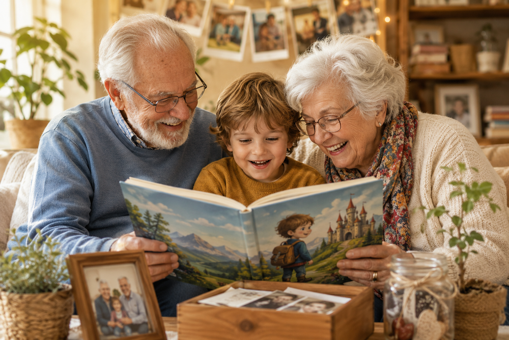 De leukste cadeau-ideeën voor opa's en oma's om aan hun kleinkind te geven