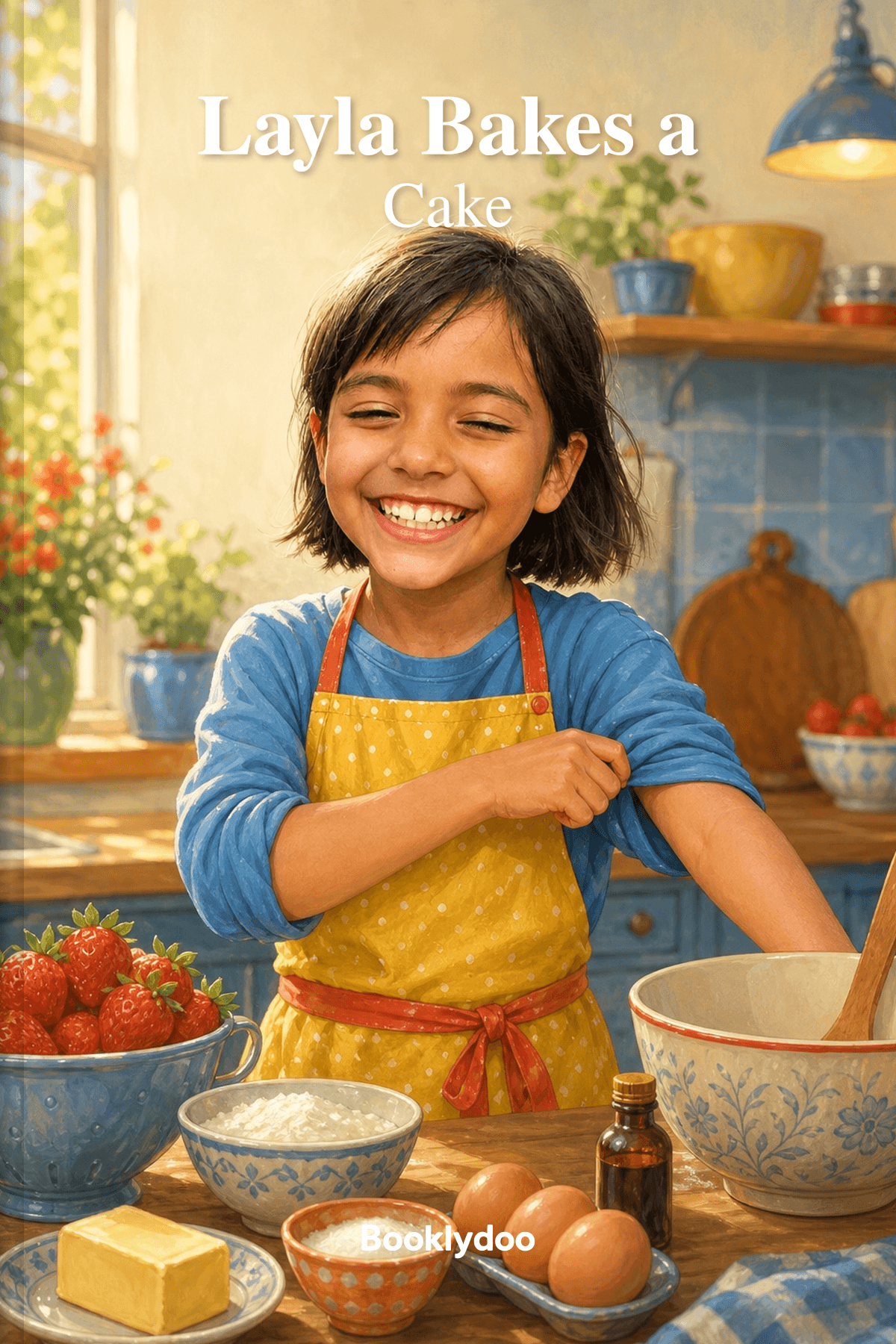 Children's book - Things to Do - Cooking and Baking - Layla Bakes a Cake