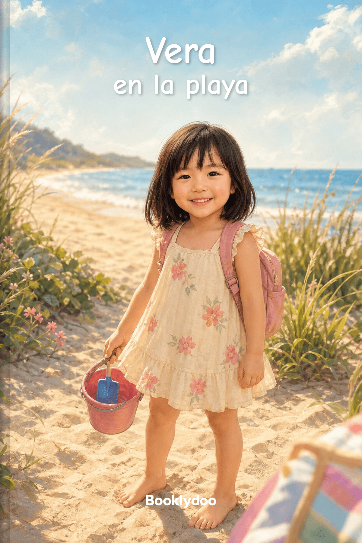 Libro infantil - Cosas para Hacer - Ir a la Playa - Vera en la playa