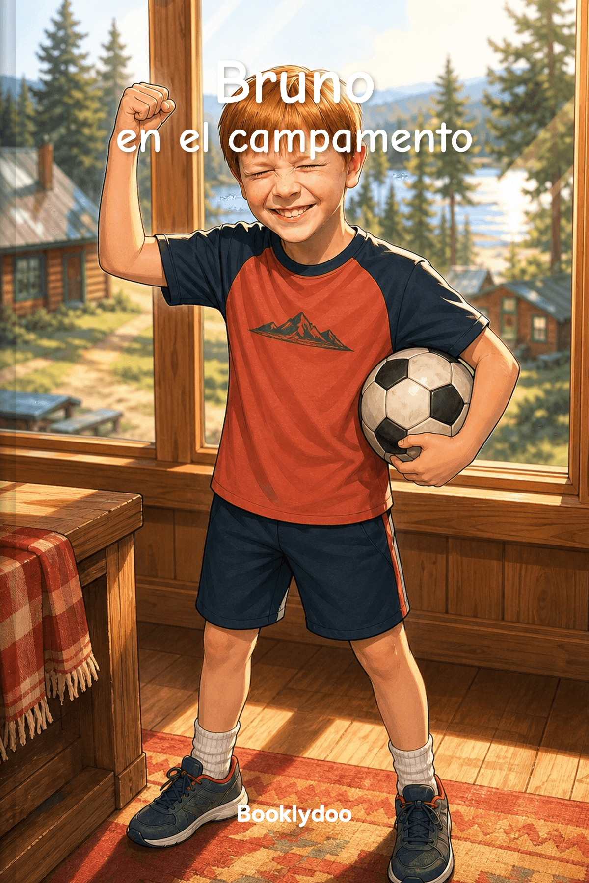 Libro infantil - Eventos - Campamento / Viaje Escolar - Bruno en el campamento