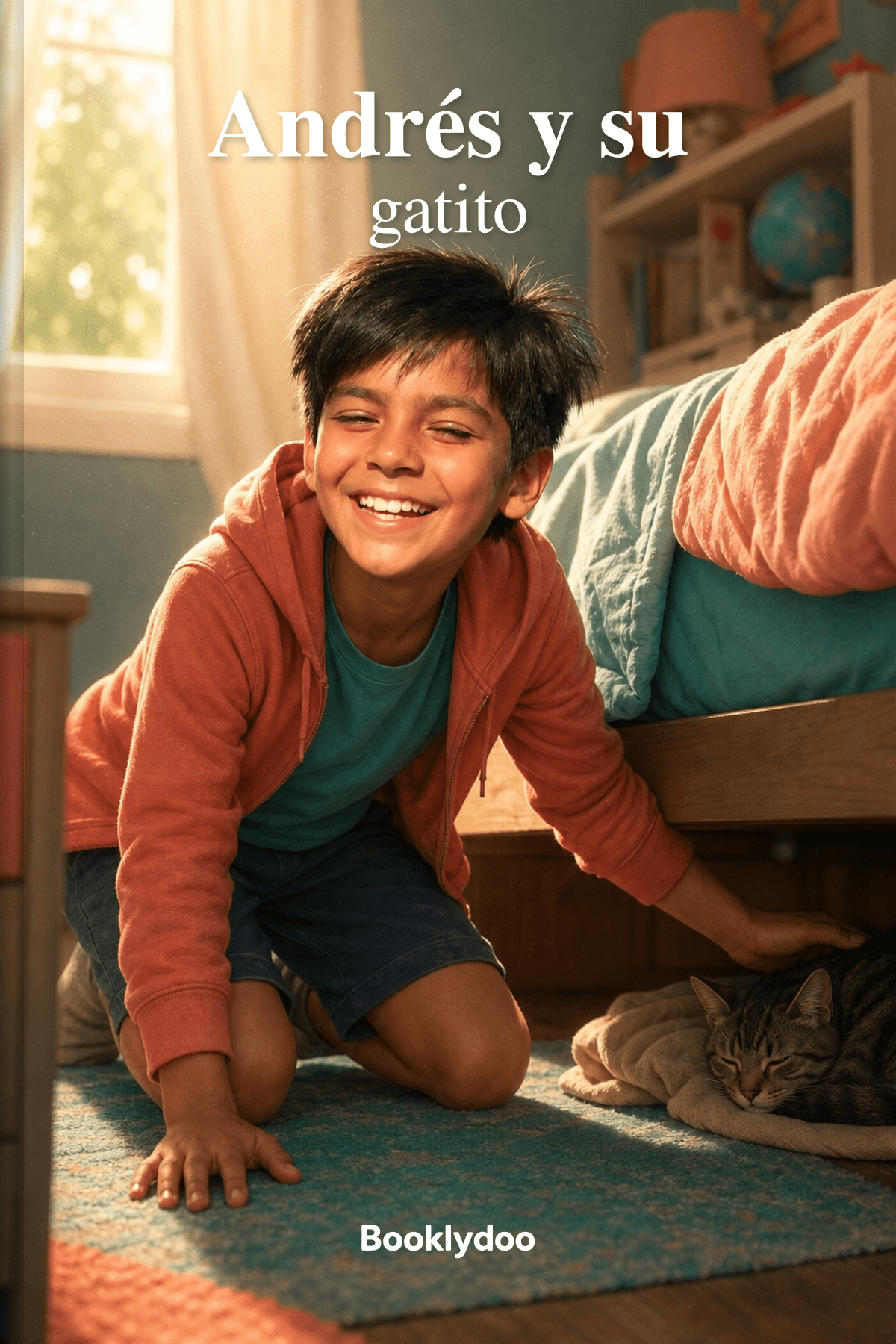 Libro infantil - Cosas para Hacer - Cuidando a los Animales - Andrés y su gatito