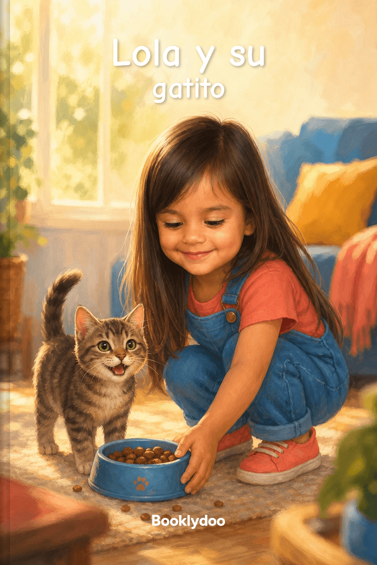 Libro infantil - Cosas para Hacer - Cuidando a los Animales - Lola y su gatito