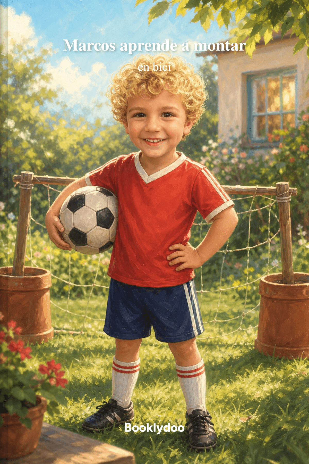 Libro infantil - Cosas para Hacer - Jugando a Deportes - Marcos aprende a montar en bici