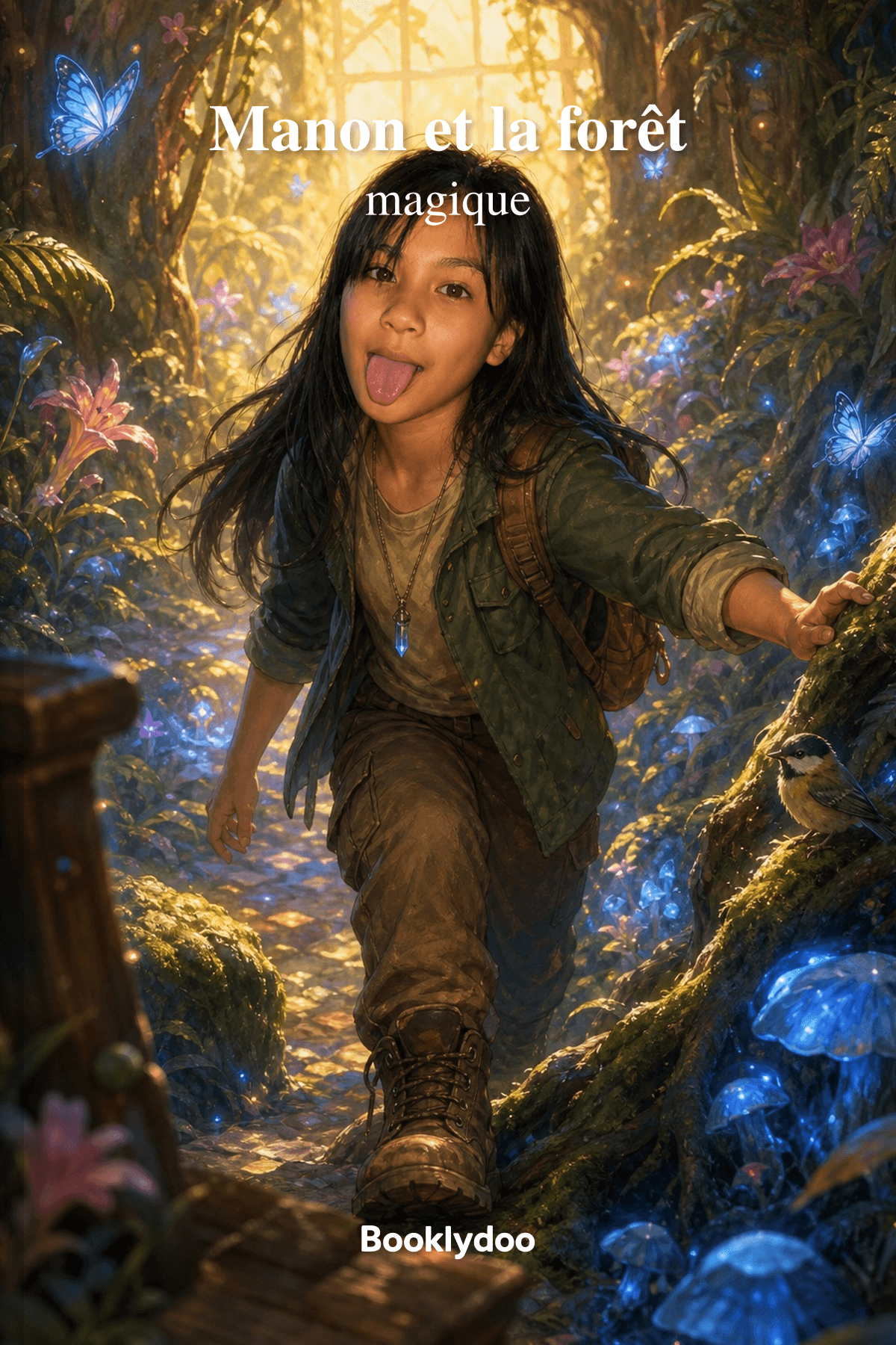 Livre pour enfants - Histoires Excitantes - Aller dans la Forêt - Manon et la forêt magique