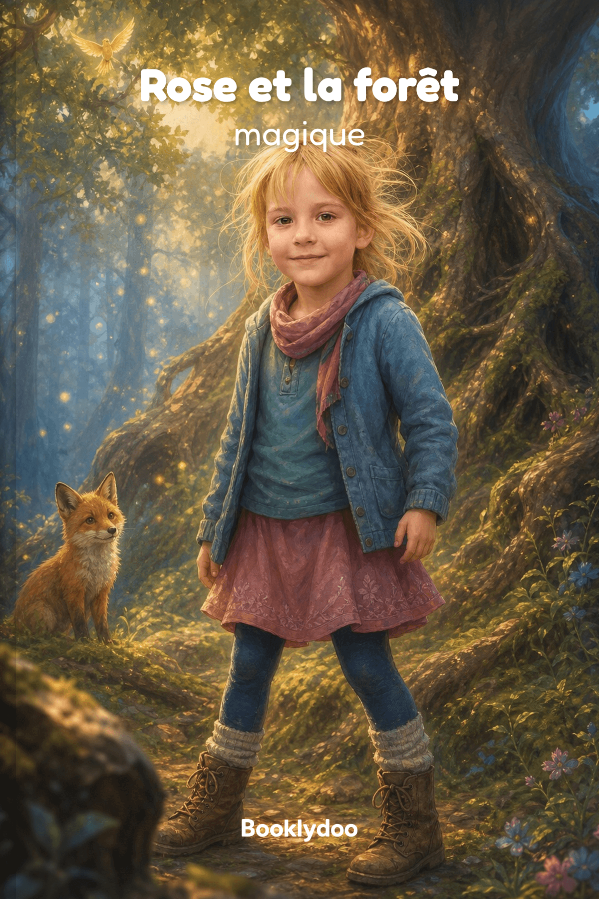 Livre pour enfants - Histoires Excitantes - Aller dans la Forêt - Rose et la forêt magique