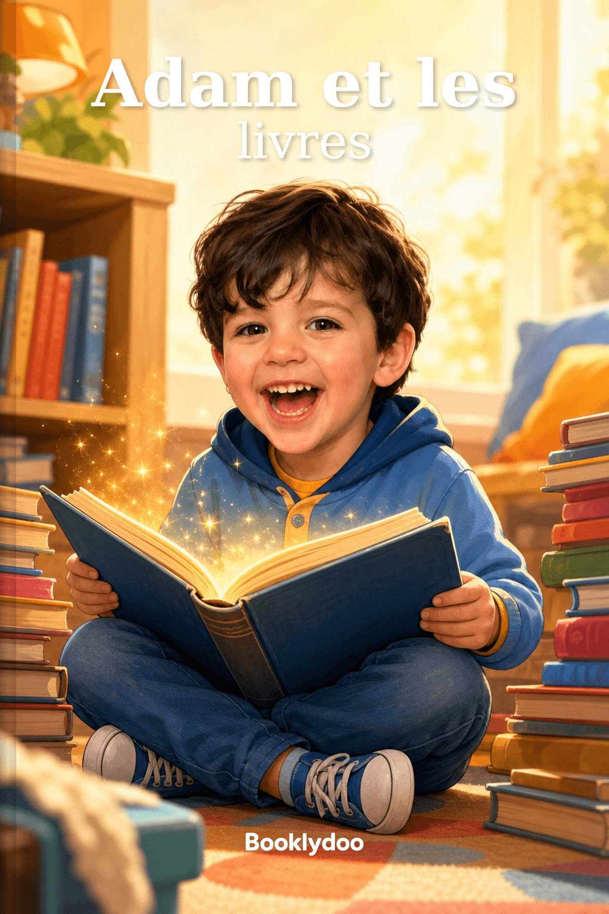 Livre pour enfants - Éducatif - Semaine des livres enfants - Adam et les livres