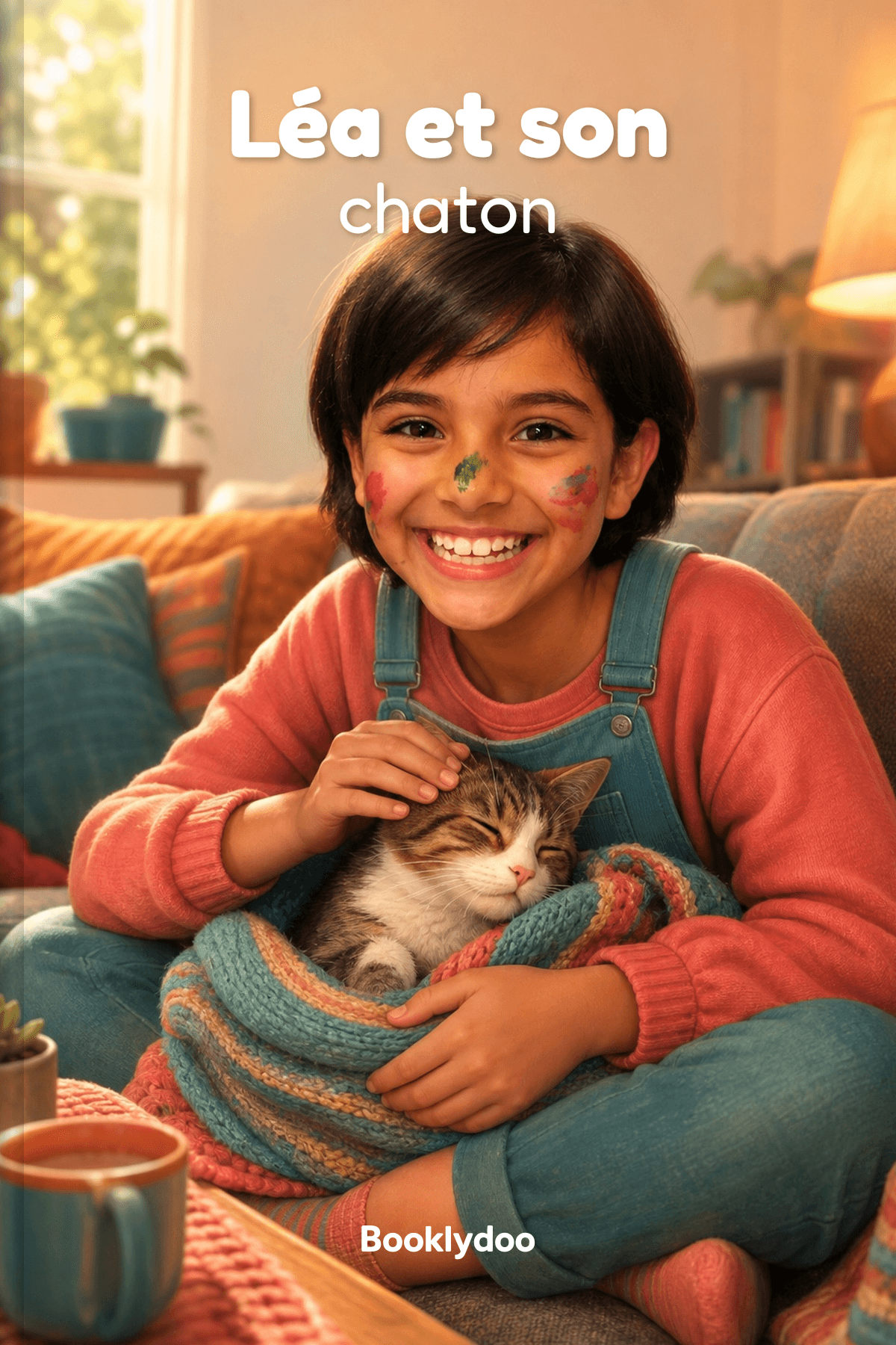 Livre pour enfants - Choses à Faire - Prendre Soin des Animaux - Léa et son chaton