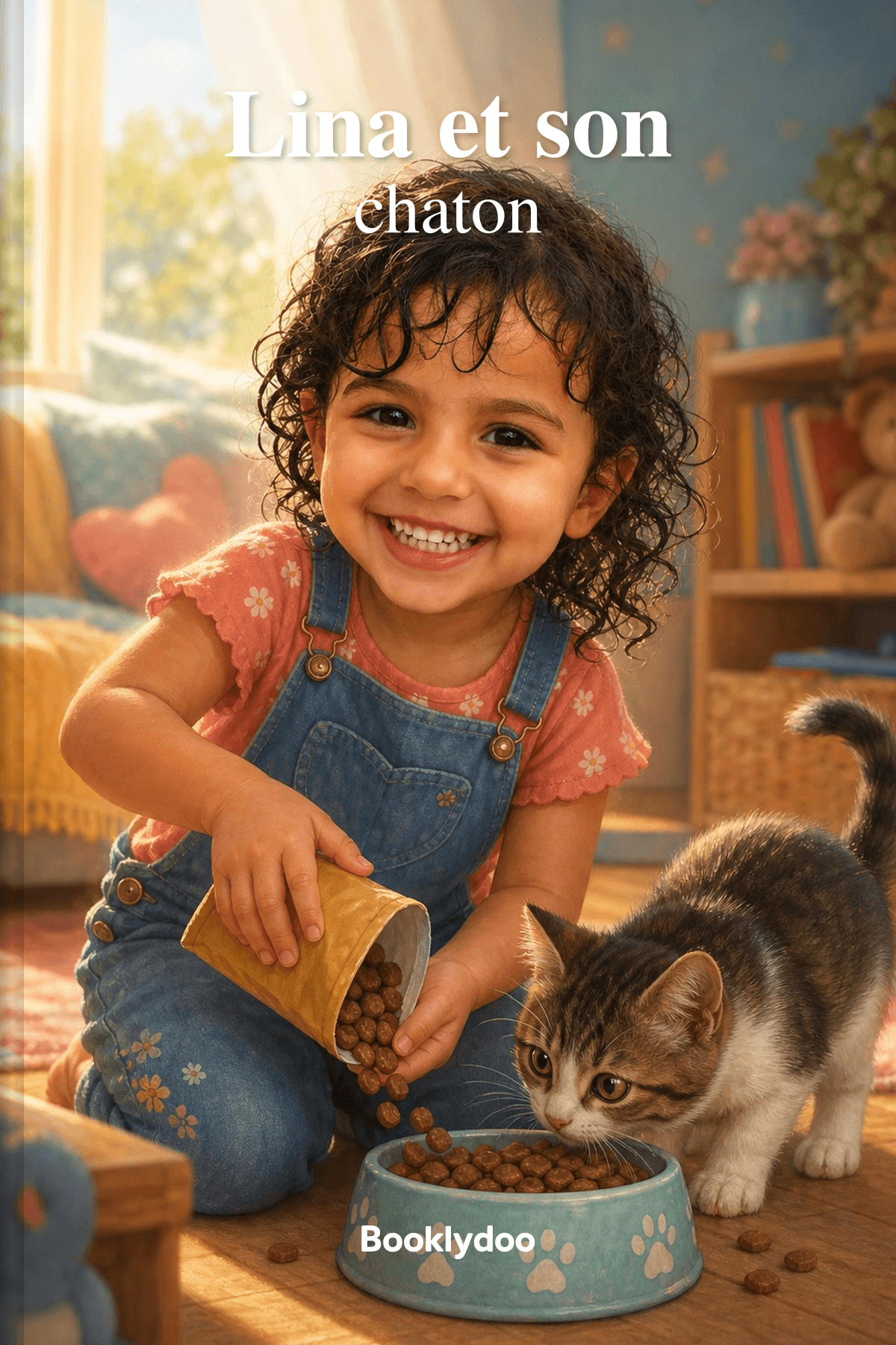 Livre pour enfants - Choses à Faire - Prendre Soin des Animaux - Lina et son chaton