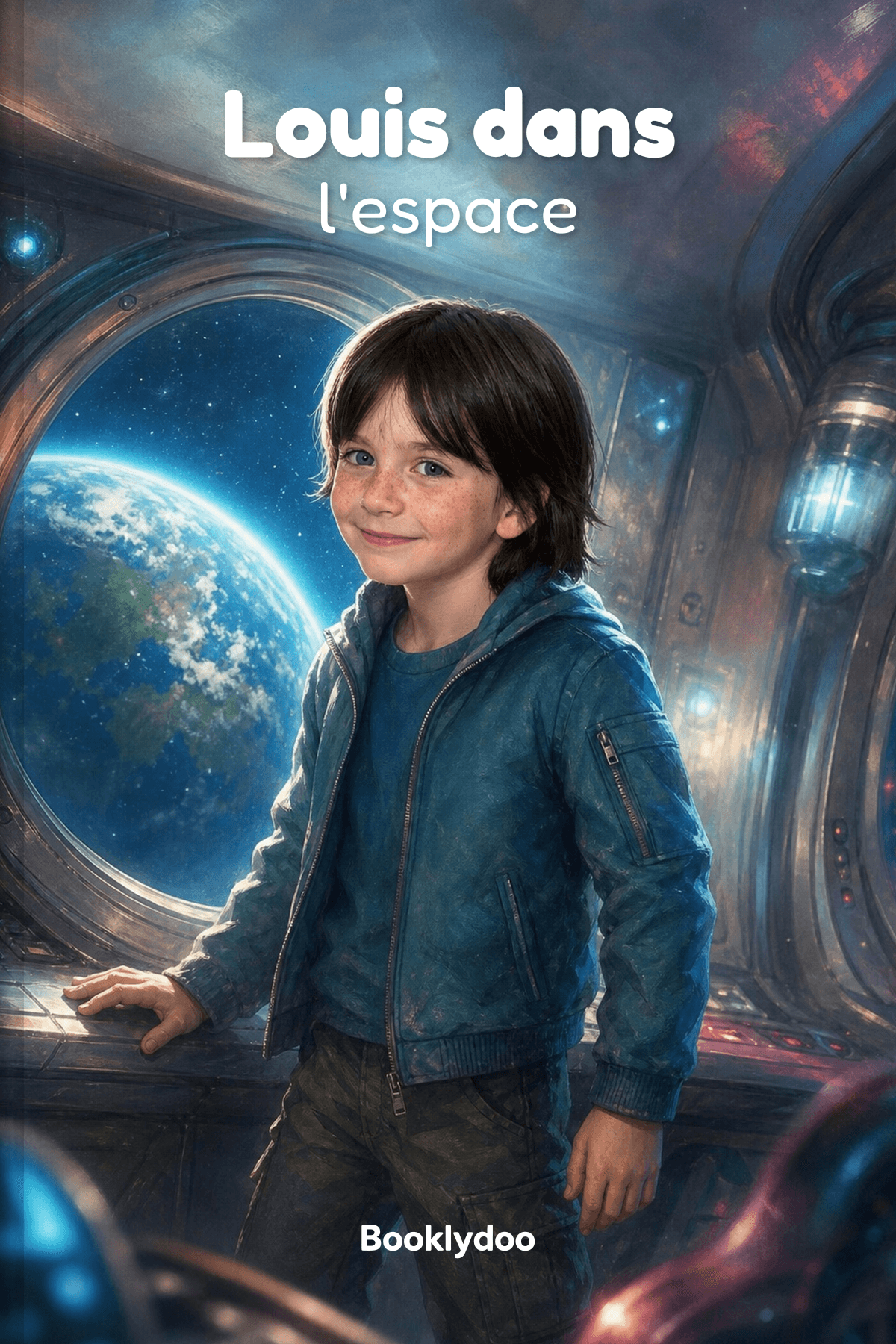 Livre pour enfants - Aventure - Espace - Louis dans l'espace