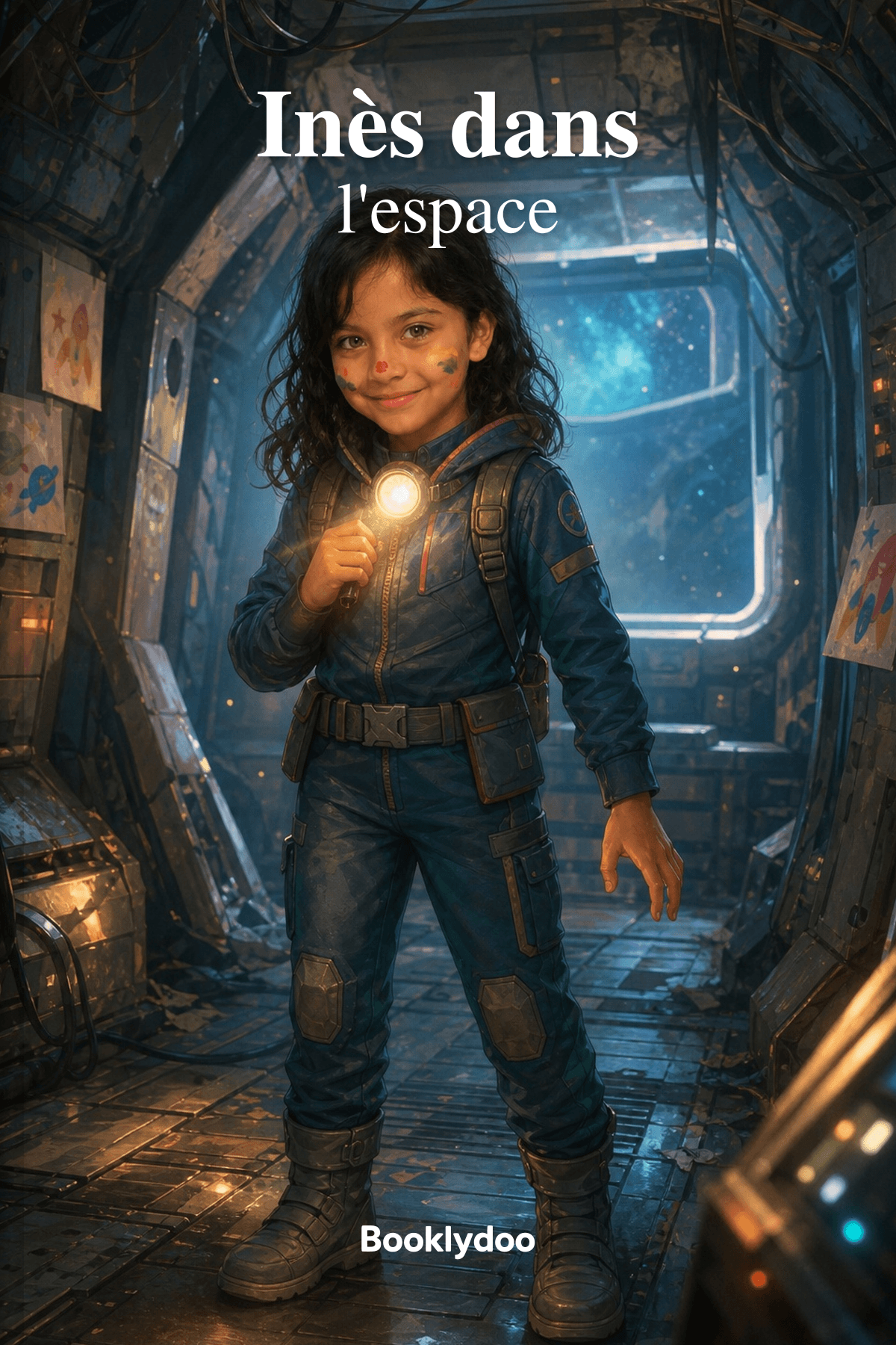 Livre pour enfants - Aventure - Espace - Inès dans l'espace