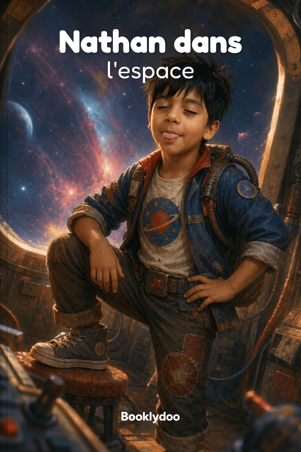 Livre pour enfants - Aventure - Espace - Nathan dans l'espace