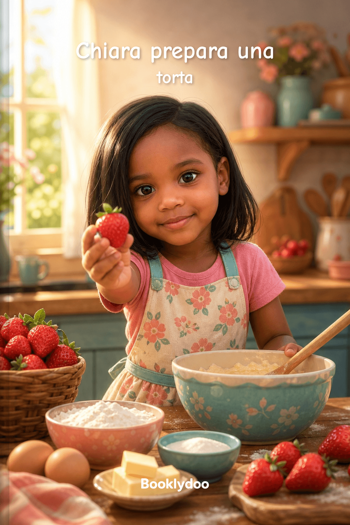 Libro per bambini - Cose da Fare - Cucinare e Pastificare - Chiara prepara una torta