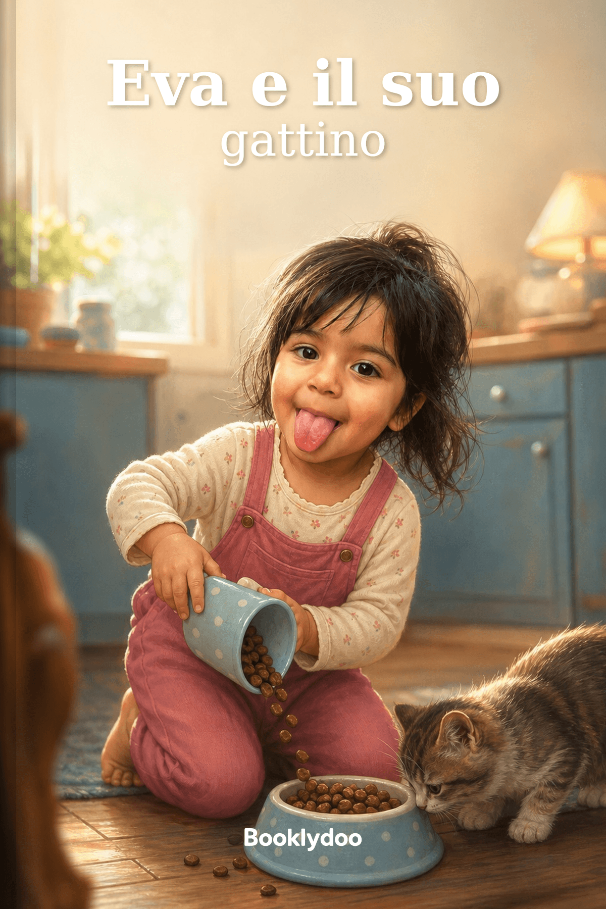Libro per bambini - Cose da Fare - Prendersi Cura degli Animali - Eva e il suo gattino