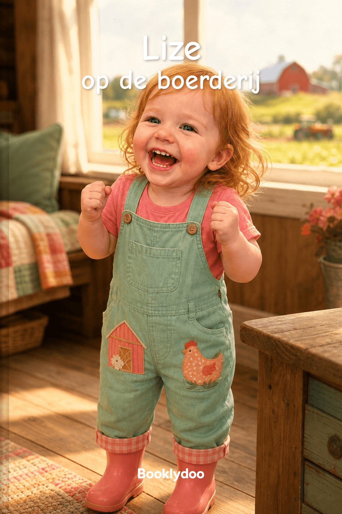 Kinderboek - Dingen om te Doen - Naar de Boerderij - Lize op de boerderij