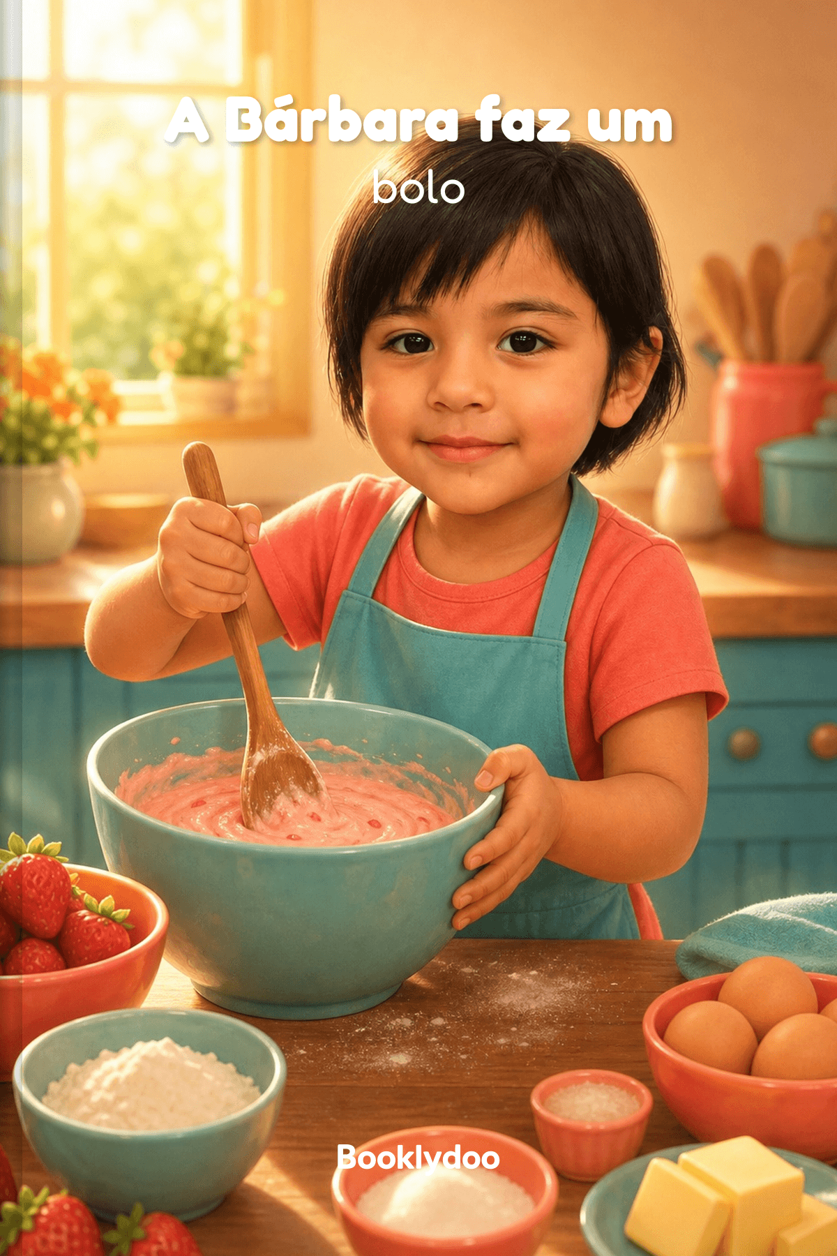 Livro infantil - Atividades para Fazer - Cozinha e Pastelaria - A Bárbara faz um bolo
