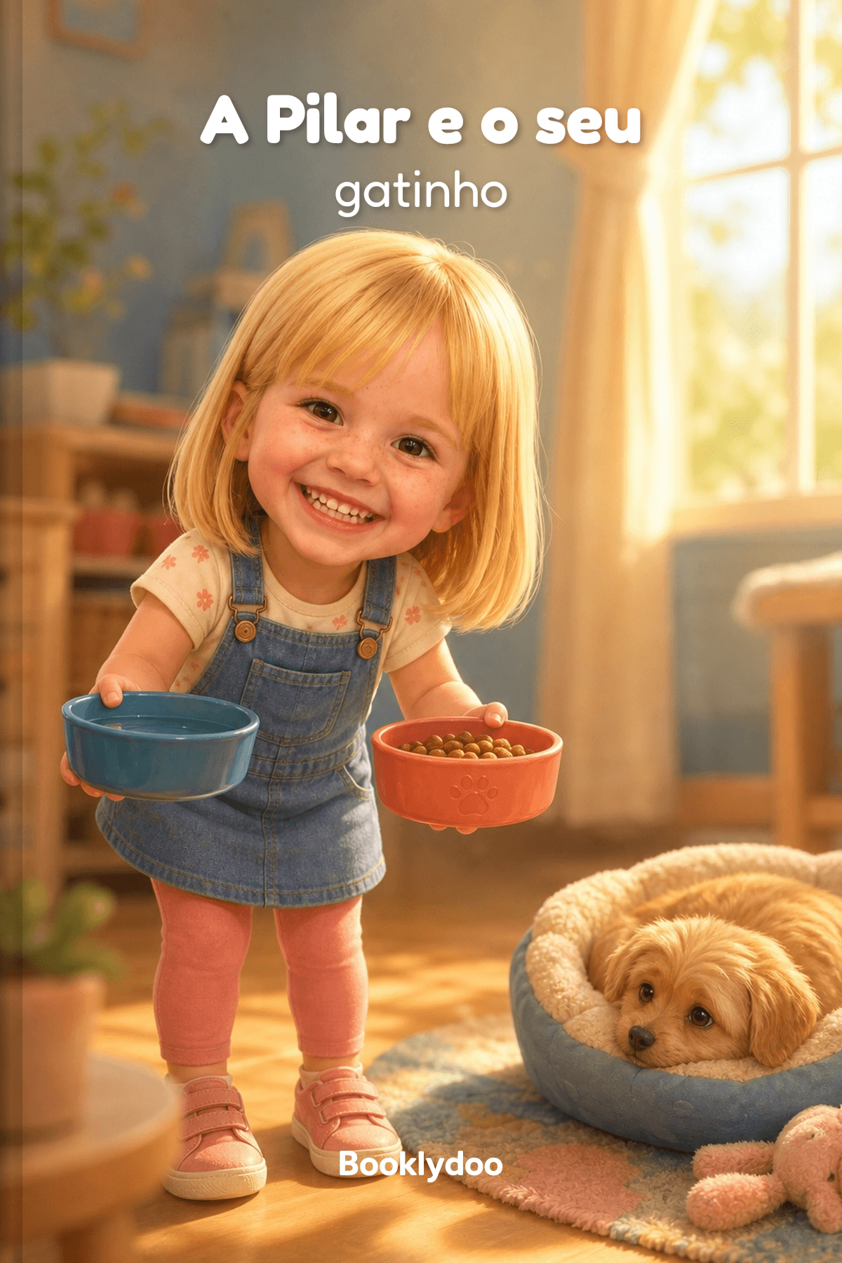 Livro infantil - Atividades para Fazer - Cuidar dos Animais - A Pilar e o seu gatinho