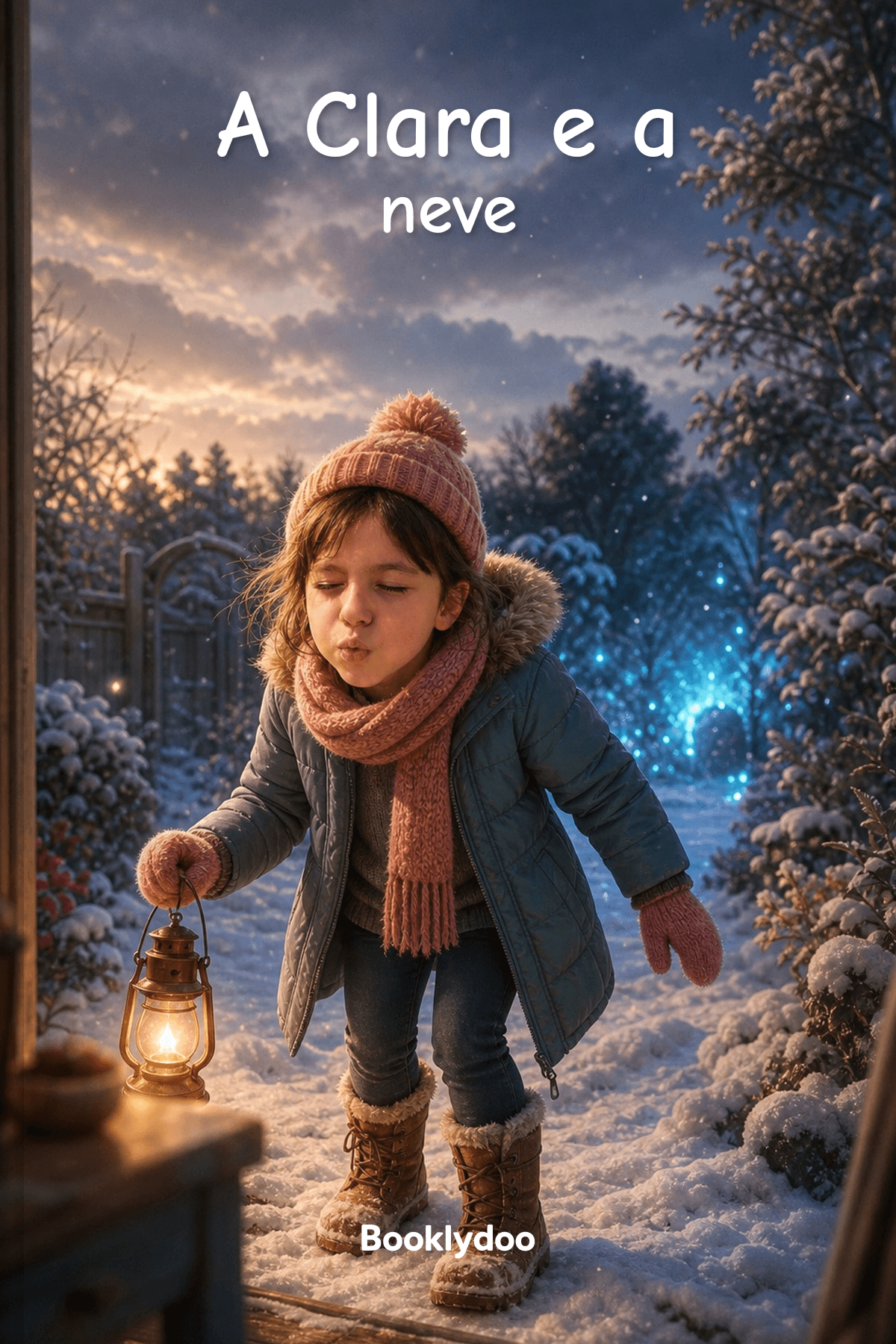 Livro infantil - Eventos - Inverno - A Clara e a neve