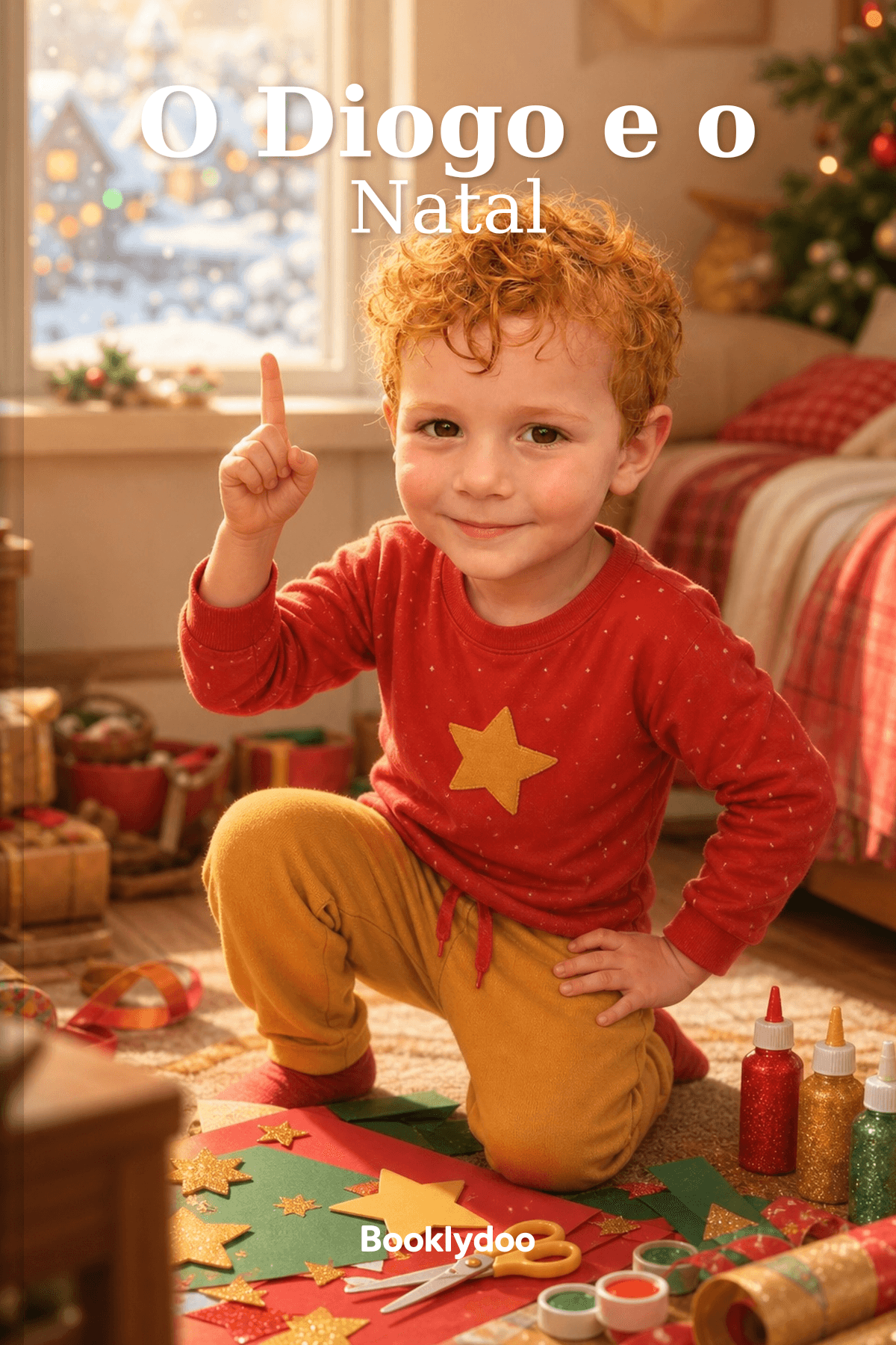 Livro infantil - Férias - Natal - O Diogo e o Natal