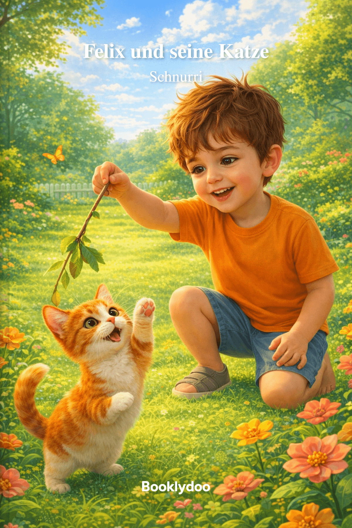 Kinderbuch - Tiere - Katze - Felix und seine Katze Schnurri