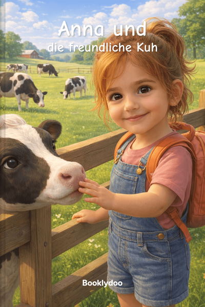 Kinderbuch - Tiere - Kuh - Anna und die freundliche Kuh