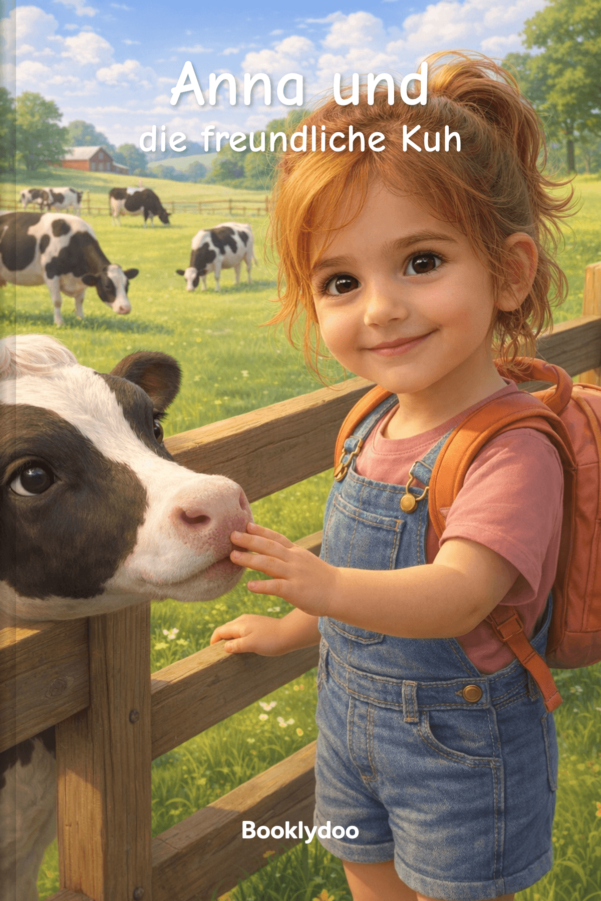 Kinderbuch - Tiere - Kuh - Anna und die freundliche Kuh