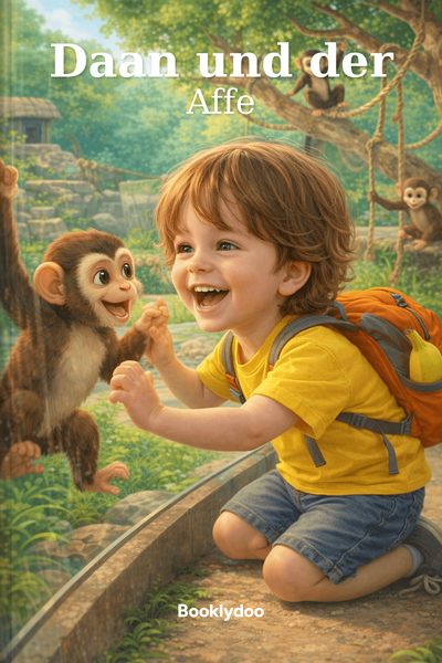 Kinderbuch - Tiere - Affe - Daan und der Affe