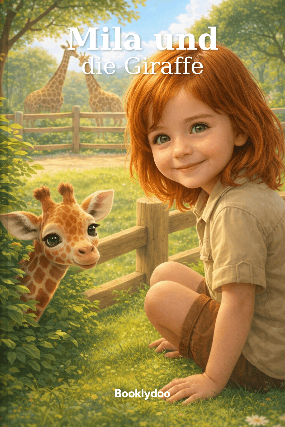 Kinderbuch - Tiere - Giraffe - Mila und die Giraffe