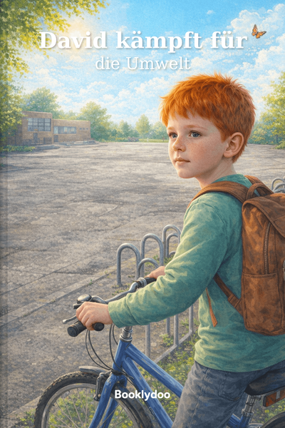 Kinderbuch - Bildung - Jahreszeiten und Wetter - David kämpft für die Umwelt