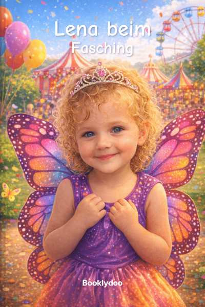 Kinderbuch - Feiertage - Karneval - Lena beim Fasching