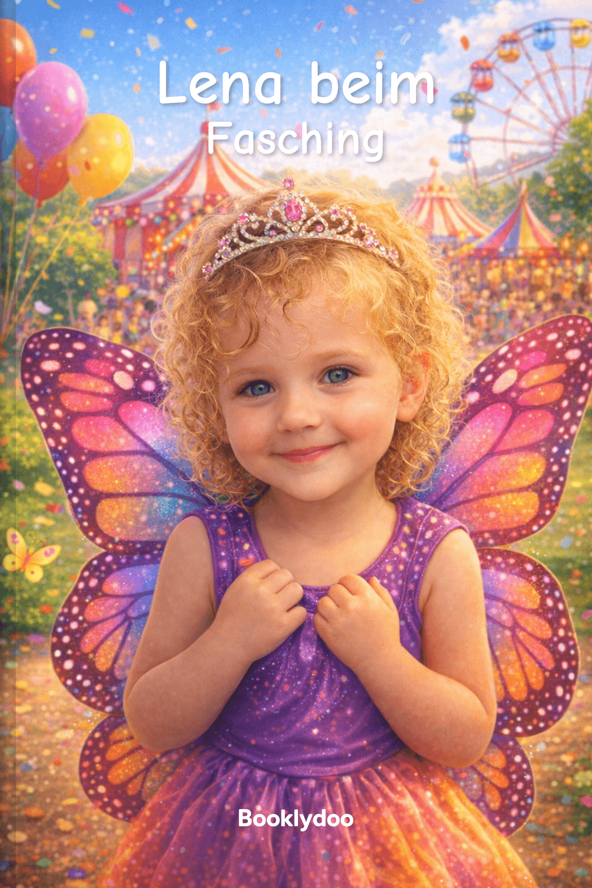 Kinderbuch - Feiertage - Karneval - Lena beim Fasching