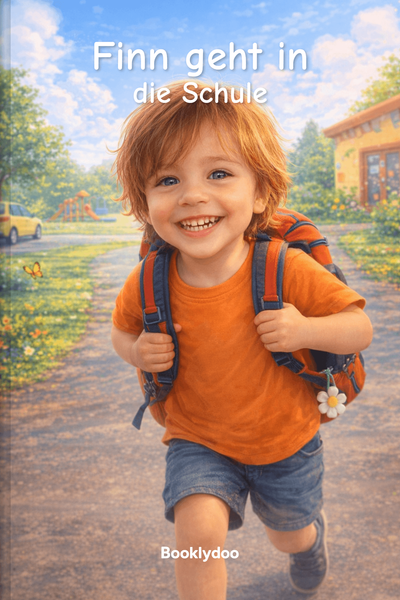 Kinderbuch - Veranstaltungen - Erster Schultag - Finn geht in die Schule