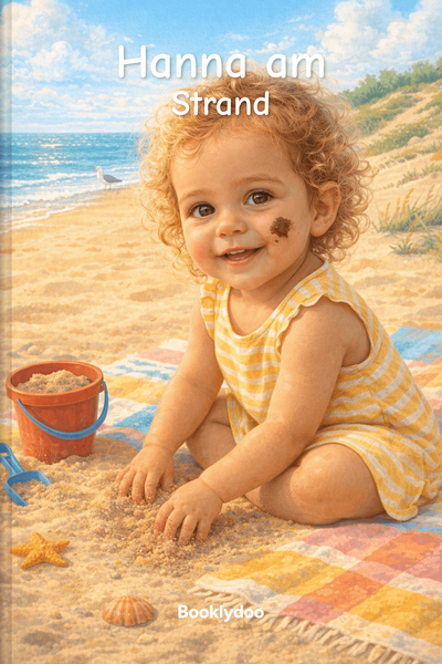 Kinderbuch - Dinge zu Tun - Zum Strand Gehen - Hanna am Strand