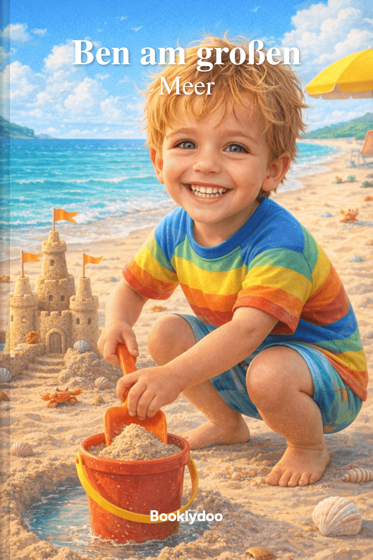 Kinderbuch - Dinge zu Tun - Zum Strand Gehen - Ben am großen Meer