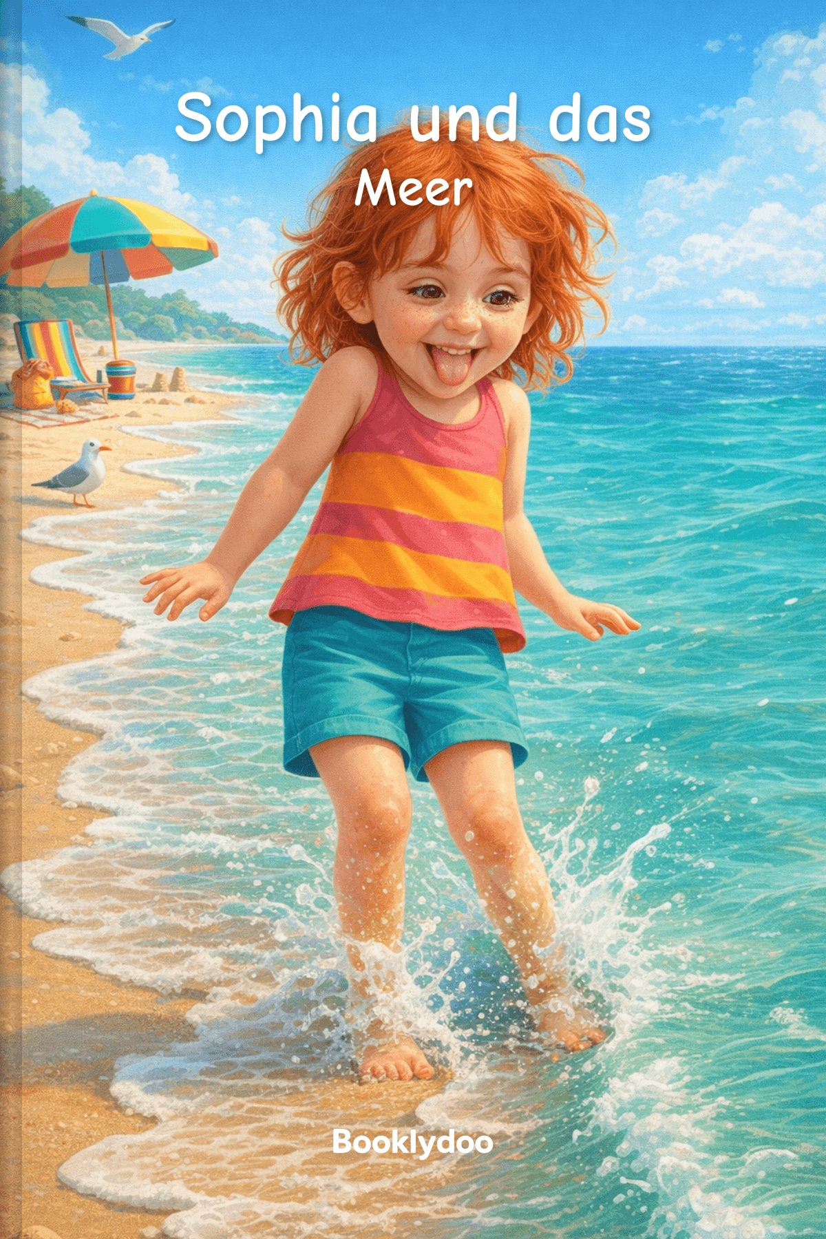 Kinderbuch - Dinge zu Tun - Zum Strand Gehen - Sophia und das Meer