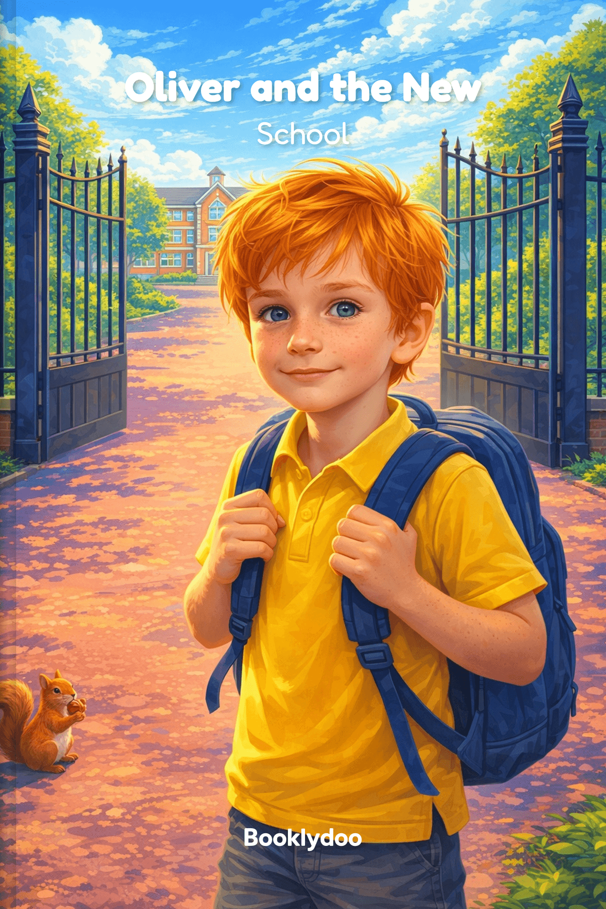 Children's book - Educational - Going to School - Oliver and the New School