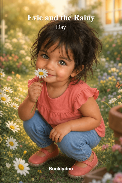 Children's book - Things to Do - Playing Outside - Evie and the Rainy Day