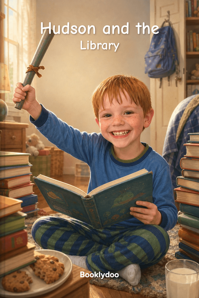 Children's book - Educational - Children’s Book Week - Hudson and the Library
