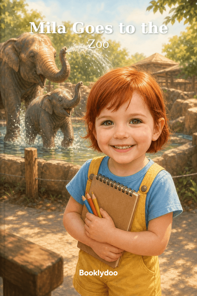 Children's book - Things to Do - Mila Goes to the Zoo
