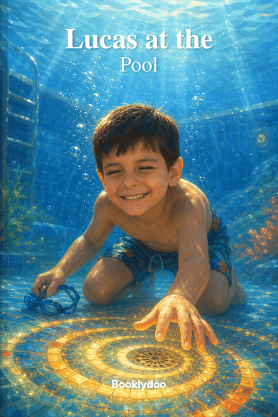 Children's book - Things to Do - Lucas at the Pool