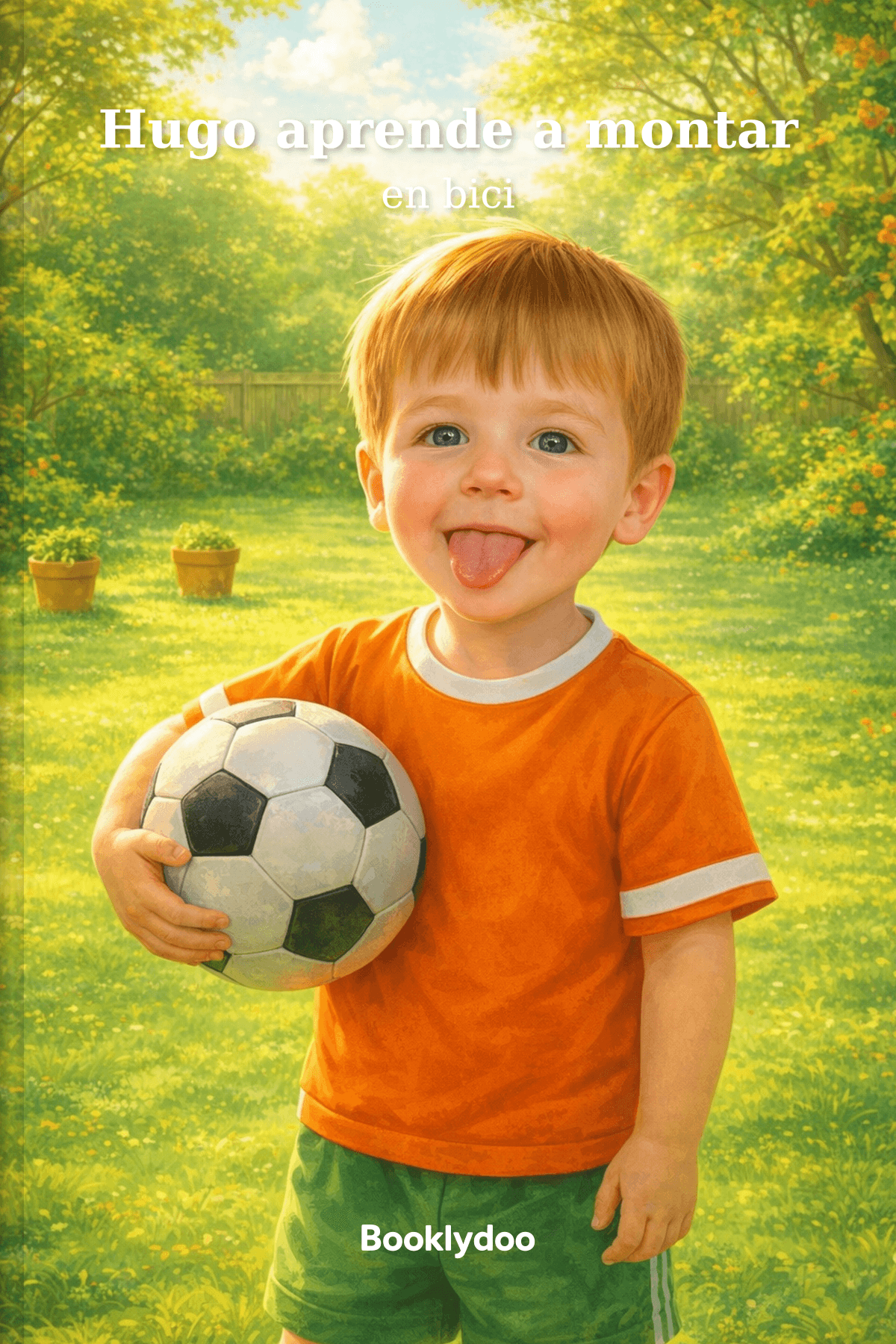 Libro infantil - Cosas para Hacer - Jugando a Deportes - Hugo aprende a montar en bici