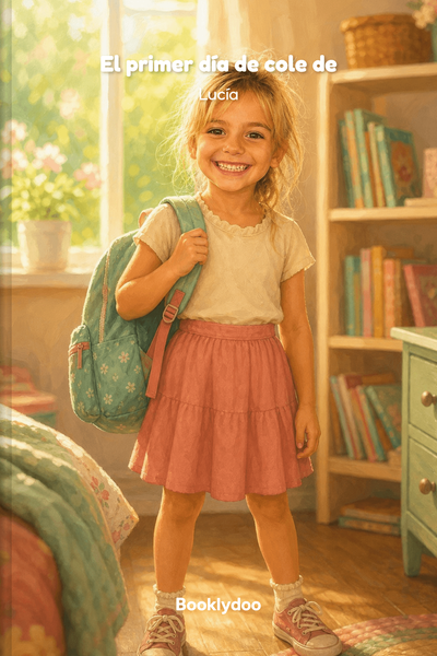 Libro infantil - Eventos - Primer Día de Clase - El primer día de cole de Lucía
