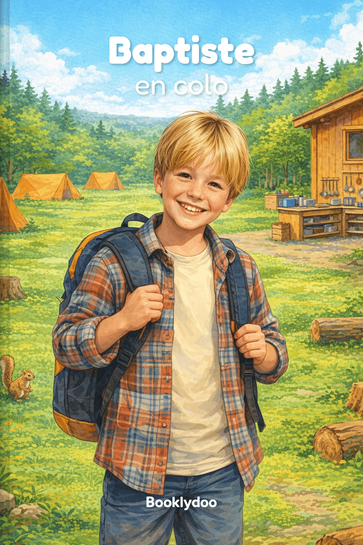 Livre pour enfants - Événements - Camp / Sortie Scolaire - Baptiste en colo