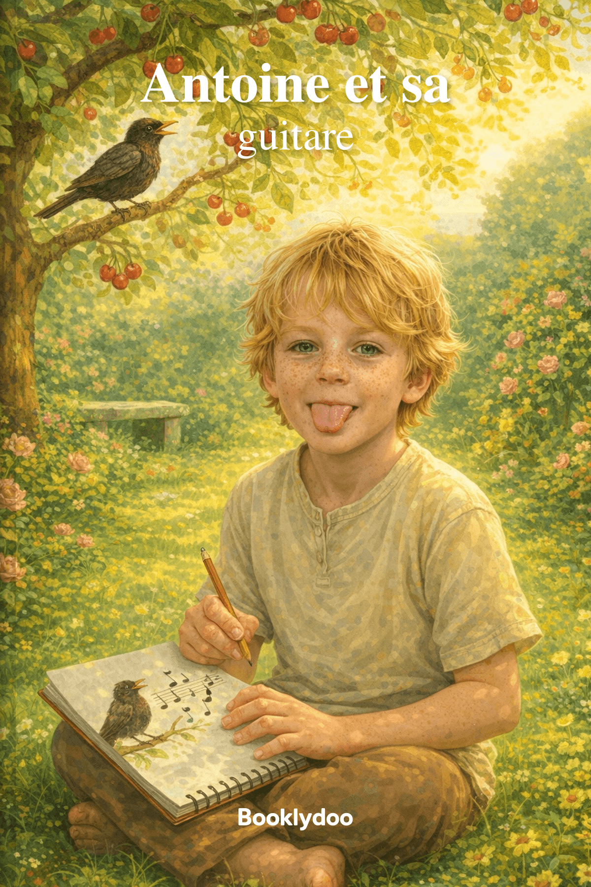 Livre pour enfants - Choses à Faire - Faire de la Musique - Antoine et sa guitare