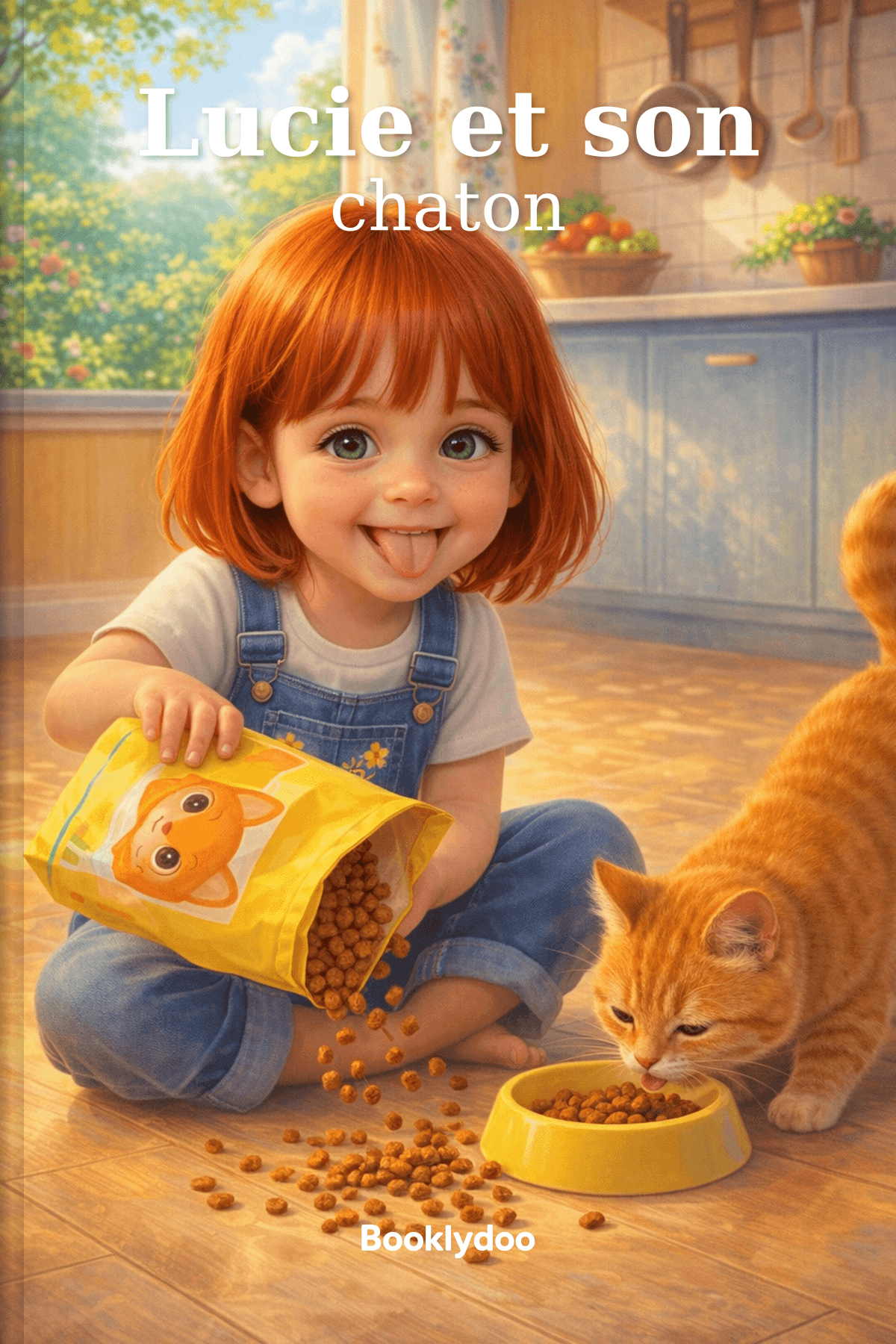 Livre pour enfants - Choses à Faire - Prendre Soin des Animaux - Lucie et son chaton