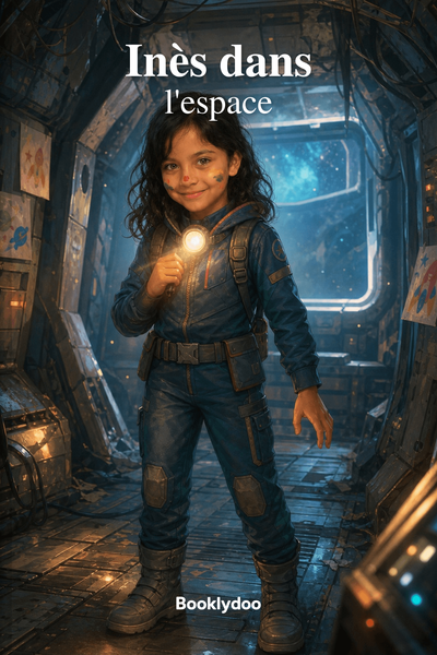 Livre pour enfants - Aventure - Espace - Inès dans l'espace