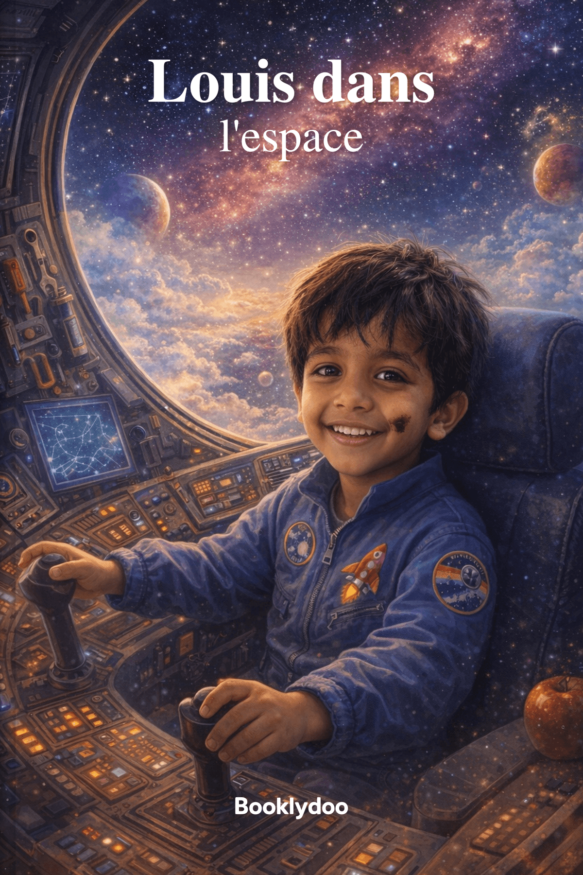 Livre pour enfants - Aventure - Espace - Louis dans l'espace