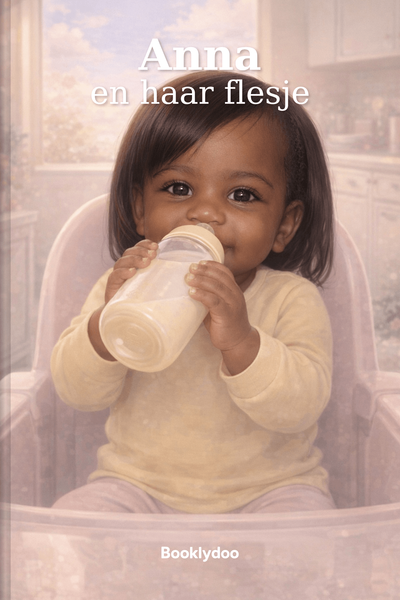 Kinderboek - Educatief - Uit een Fles Drinken - Anna en haar flesje