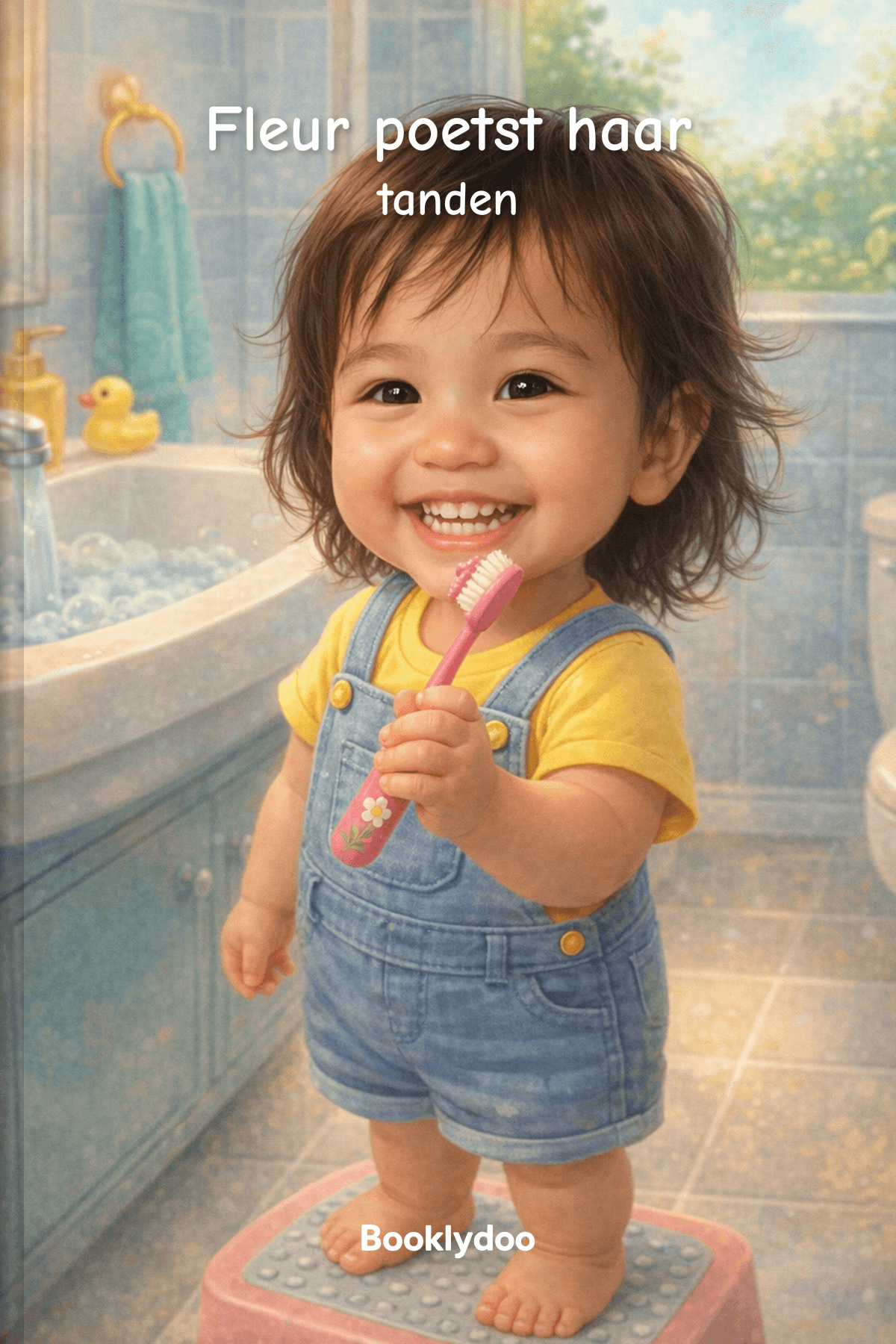 Kinderboek - Educatief - Tanden Poetsen - Fleur poetst haar tanden