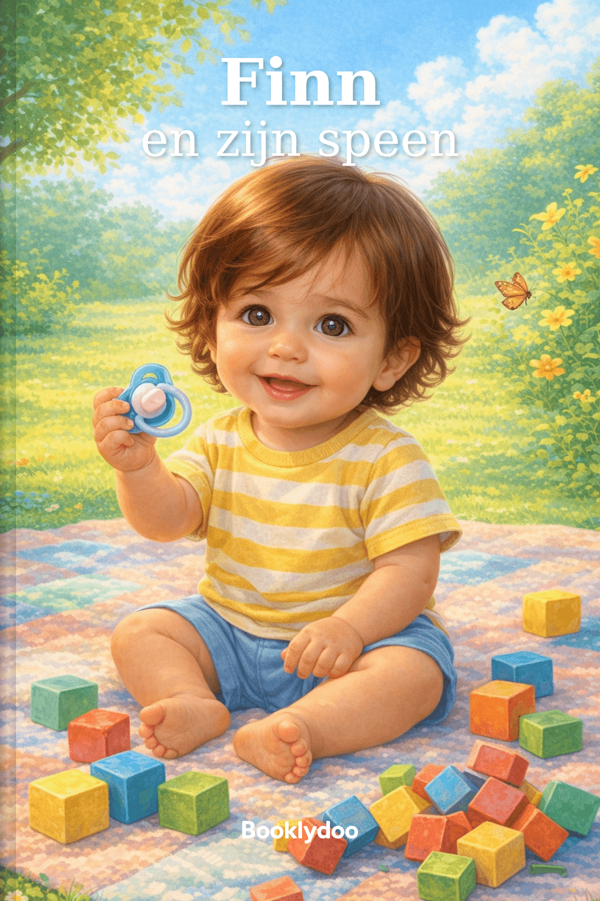 Kinderboek - Educatief - Afbouwen van de Fopspeen - Finn en zijn speen