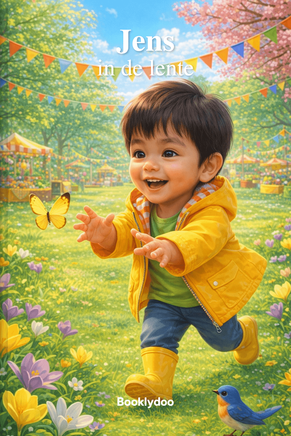 Kinderboek - Feestdagen - Lente - Jens in de lente